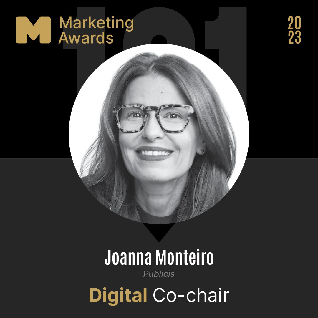 Judge Joanna? Publicis’ Joanna Monteiro named to D&AD Jury, as well as Marketing Awards’ Digital Co-Chair