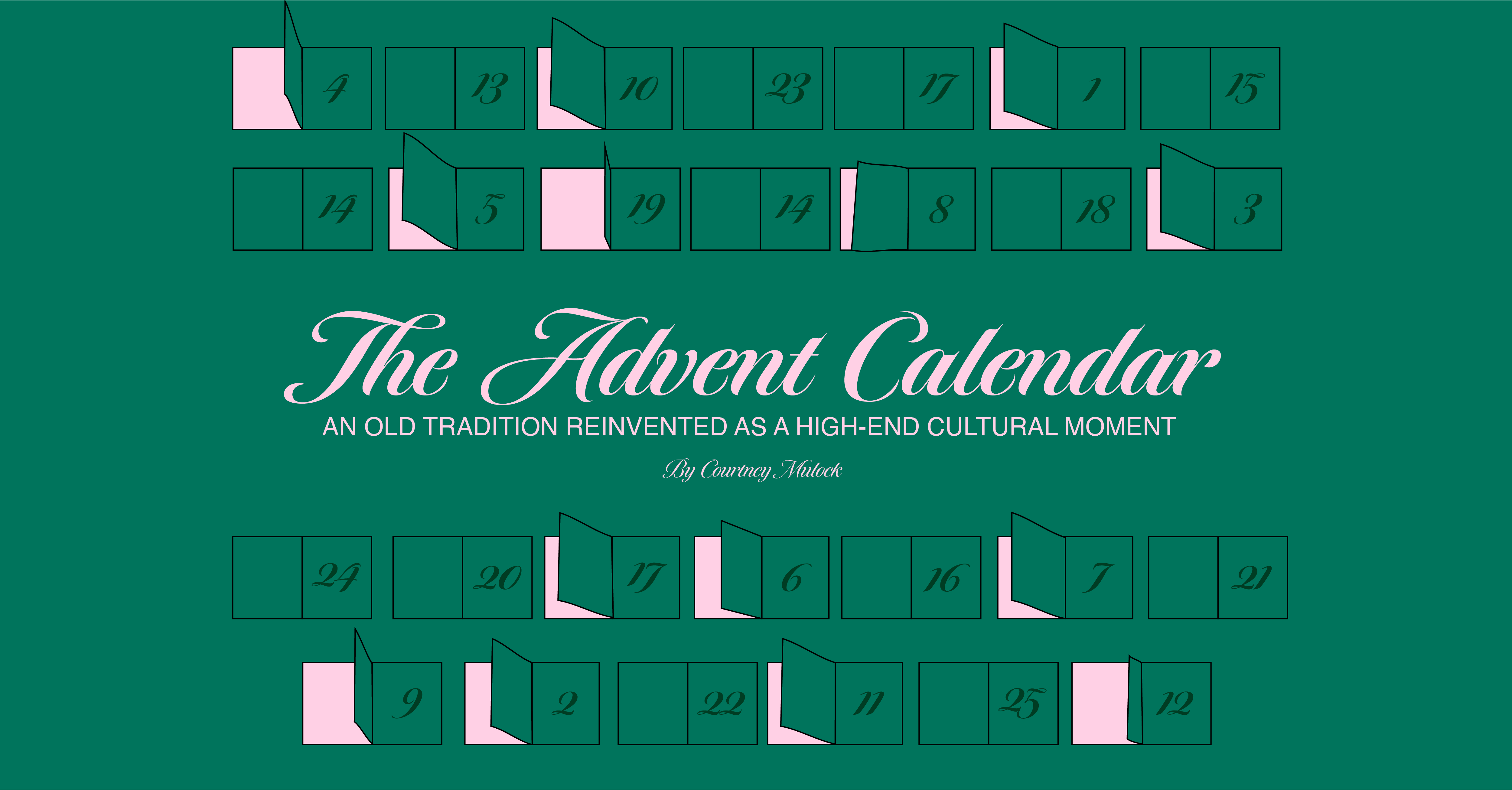 The Advent Calendar: An Old Tradition Reinvented as a High-End Cultural Moment